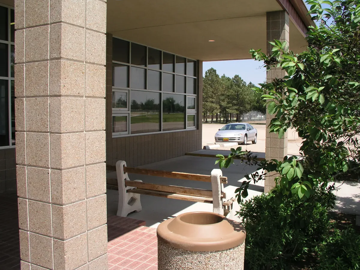 The original Cheyenne County Community Center entrance in its early years